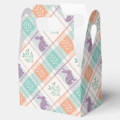 Checker Karierter Ostern Geschenkschachtel (Geöffnet)