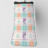 Checker Karierter Ostern Golf Headcover (Rotieren 90)