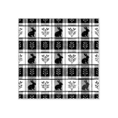 Checker Karierter Ostern Gummistempel (Prägung)