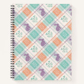 Checker Karierter Ostern Notizblock (Vorderseite)