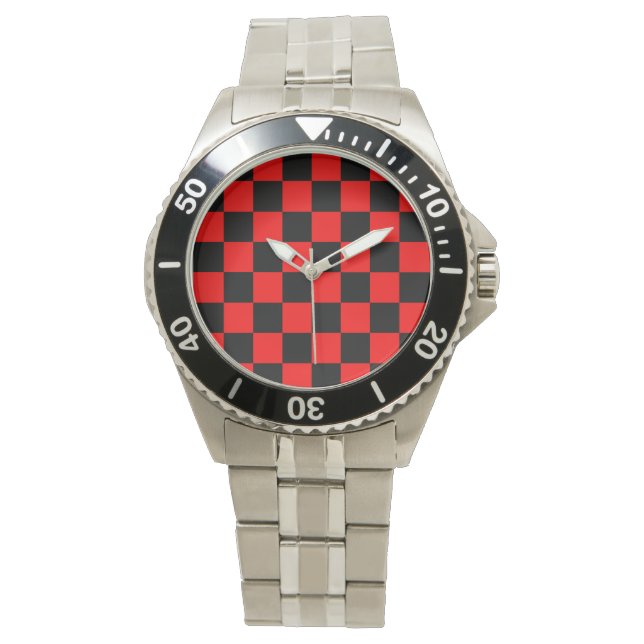 CHECKERBOARD ARMBANDUHR (Vorderseite)