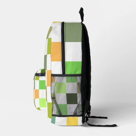 CheckerBoard-Backpack Bedruckter Rucksack (Rechts)