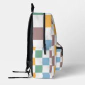 CheckerBoard-Backpack Bedruckter Rucksack (Links)