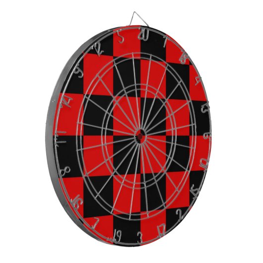 CHECKERBOARD DARTSCHEIBE (Vorderseite Links)