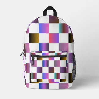 CheckerBoard-Flare-Backpack Bedruckter Rucksack