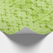 Checkerboard Fortune Teller Mirror Chartreuse Geschenkpapier (Ecke)