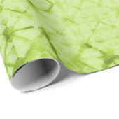 Checkerboard Fortune Teller Mirror Chartreuse Geschenkpapier (Rolleneckpunkt)