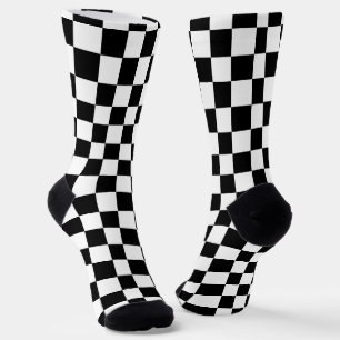 Checkerboard Fun Crazy Socks Socken