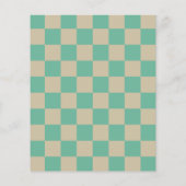 Checkerboard Graduierungspartei für Haushaltspinke (Rückseite)