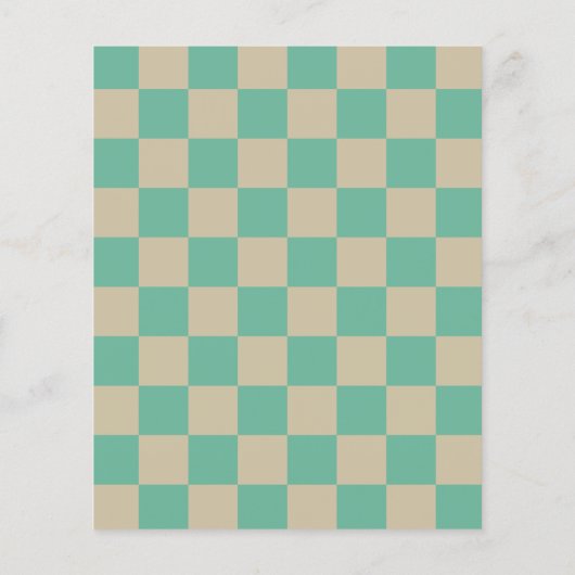 Checkerboard Graduierungspartei für Haushaltspinke (Rückseite)