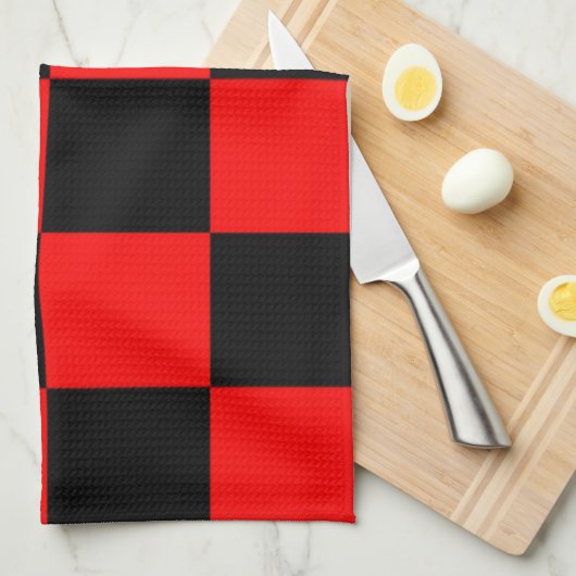 CHECKERBOARD HANDTUCH (Viertel Falte)