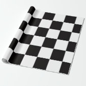 Checkerboard Home Rug of the Classic Elegance Geschenkpapier (Ungerollt)