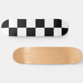 Checkerboard Home Rug of the Classic Elegance Skateboard (Horizontal)