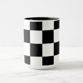 Checkerboard Home Rug of the Classic Elegance Tasse (Zentrum)