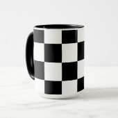 Checkerboard Home Rug of the Classic Elegance Tasse (Vorderseite Links)