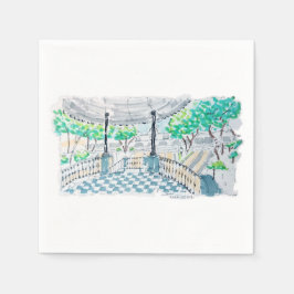 Checkerboard Kiosk Park View Serviette