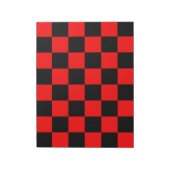 CHECKERBOARD NOTIZBLOCK (Rotiert)