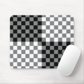 CHECKERBOARD PATTERN MOUSEPAD (Mit Mouse)