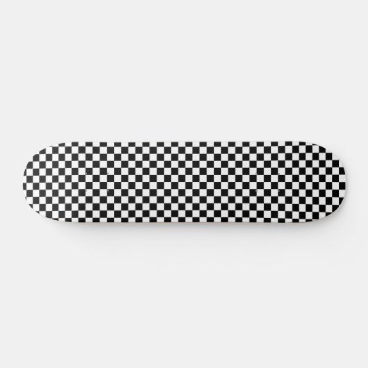 Checkerboard Pattern Skateboard (Horizontal)