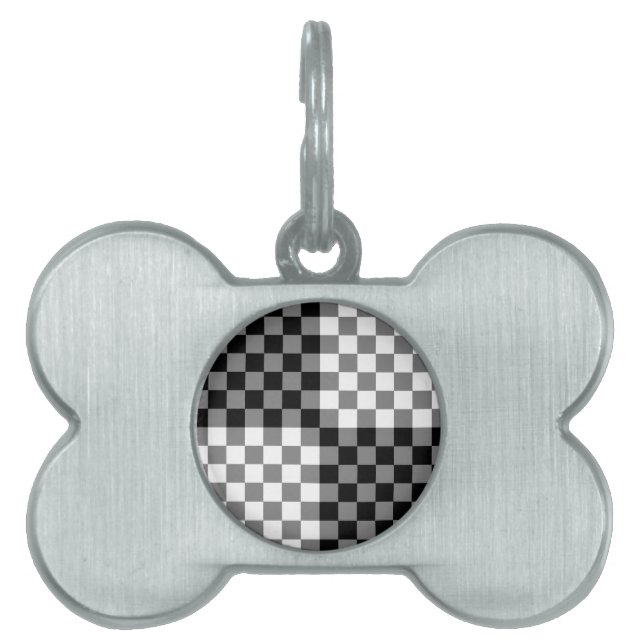 CHECKERBOARD PATTERN TIERMARKE (Vorderseite)