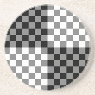 CHECKERBOARD PATTERN UNTERSETZER