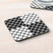 CHECKERBOARD PATTERN UNTERSETZER (Linke Seite)
