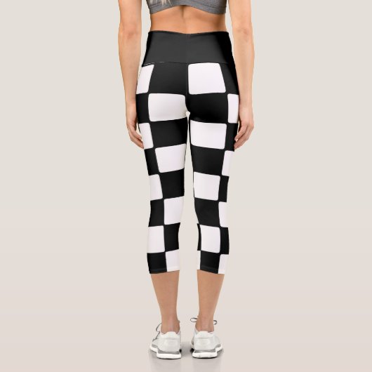 CHECKERBOARD RETRO leggings (Rückseite)