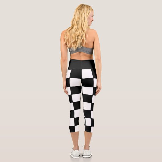 CHECKERBOARD RETRO leggings (Rückseite)