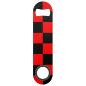 CHECKERBOARD SPEED FLASCHENÖFFNER (Vorderseite)