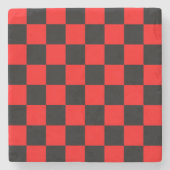 CHECKERBOARD STEINUNTERSETZER (Vorderseite)