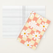 Checkerboard und Daisis Retro Notizblock (Innen)