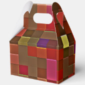 "Checkered Affair" (gable/large) Geschenkschachtel (Rückseite)