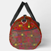 "Checkered Affair" (Large) Duffel Bag Duffle Bag (Rechts)