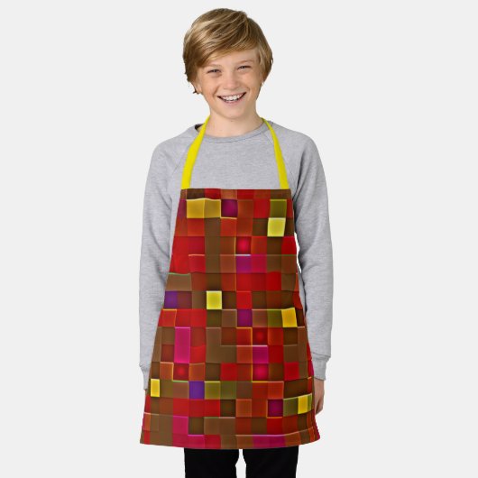 "Checkered Affair" Small Apron Schürze (Getragen)