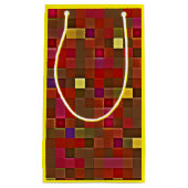 "Checkered Affair" (Small) Gift Bag Kleine Geschenktüte (Vorderseite)