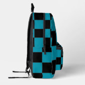 Checkered Bedruckter Rucksack (Links)