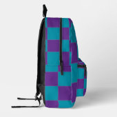 Checkered Bedruckter Rucksack (Links)