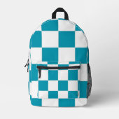 Checkered Bedruckter Rucksack (Vorderseite)