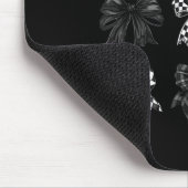 Checkered Bow Coquette Funny Gift Tee Women, Men  Mousepad (Ecke)