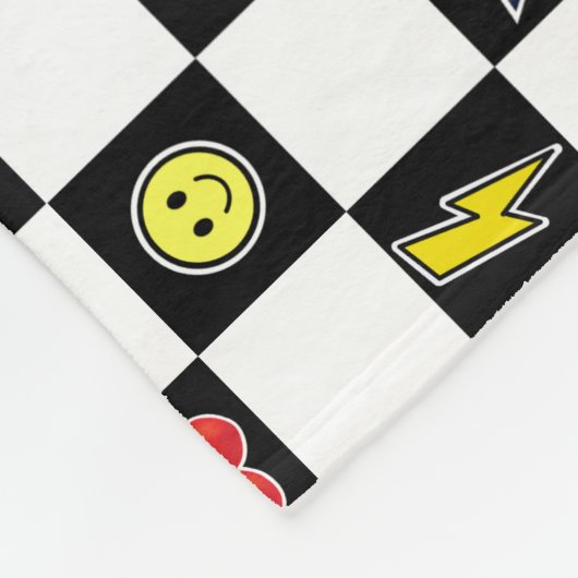 Checkered Dude Blanket Fleecedecke (Ecke)