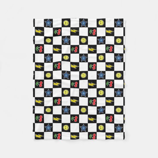 Checkered Dude Blanket Fleecedecke (Vorderseite)