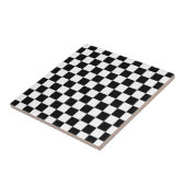 Checkered Flag Racing Chess Checkers Chessboard Fliese (Seite)