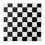 Checkered Flagge, die Fliese<br><div class="desc">Die Checkered Flagge,  die Entwurfs-Schach-Schachbrett-Schachbrett läuft,  quadriert Auto-Boden-Matte.  Mosaikfliesen-Musterfahrer des klassischen checkered Flaggenrennensiegers Schwarzweiss-,  checkered,  Quadrate,  Mosaik,  laufend,  Sieger,  Schach,  Schachbrett,  Schachbrett,  Schwarzes,  weiß</div>