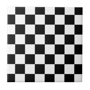 Checkered Flagge, die Fliese