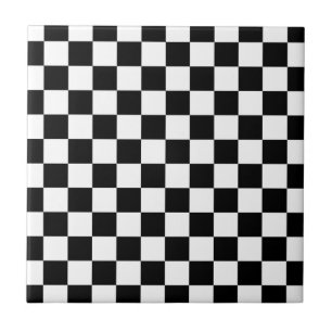 Checkered Flagge, die Fliese