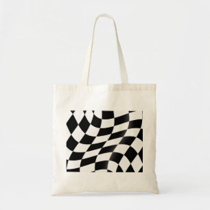 Checkered Flaggen-Taschen-Tasche Tragetasche