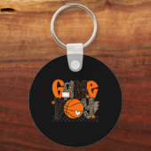 Checkered Game Day Basketball Srts Lover Men Women Schlüsselanhänger (Vorderseite)