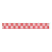 Checkered Grosgrain Ribbon Ripsband (Vorderseite)