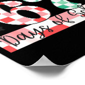 Checkered I Survived 67 Days Of School Meme Teache Poster (Ecke)