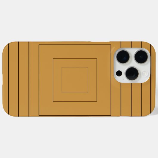 "Checkered iPhone Case - Stylish Grid Pattern Cove (Rückseite (Horizontal))